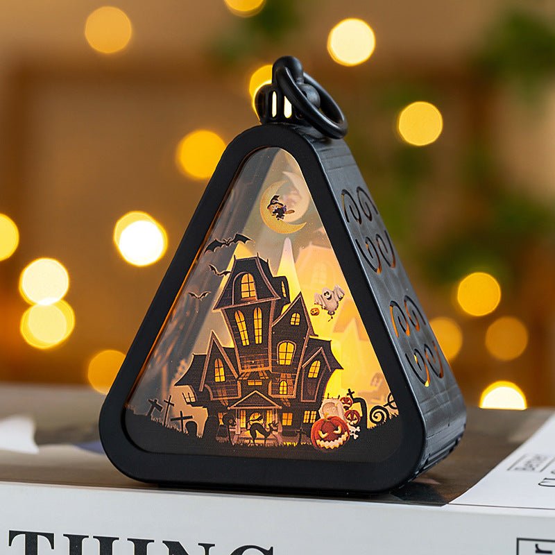 Halloween lantern pumpkin decoration