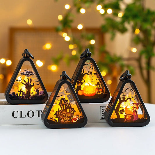Halloween pumpkin lantern decorative ornament