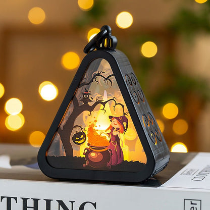 Halloween lantern pumpkin decoration