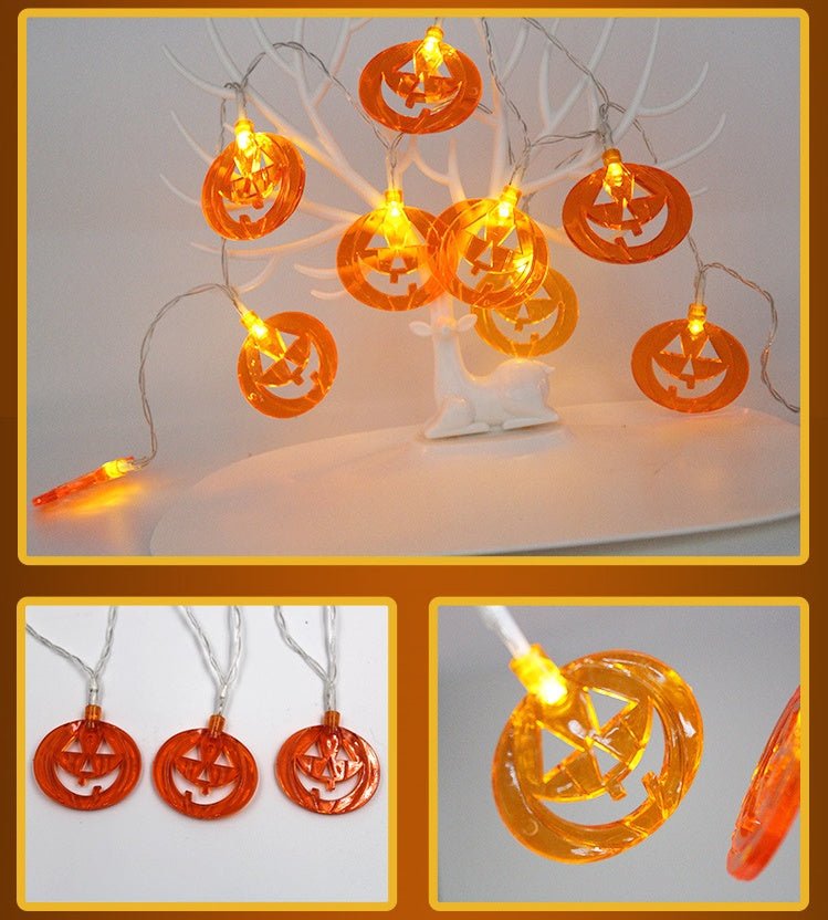 Pumpkin lights for Halloween decorations