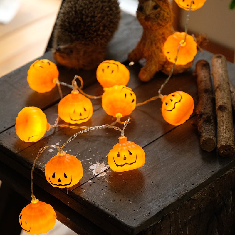 LED pumpkin lights for Halloween indoor decor