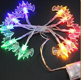 Halloween LED string lights with eyeball lights
