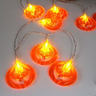 Halloween LED string lights with eyeball lights
