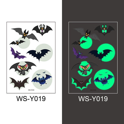 Halloween bat temporary tattoos
