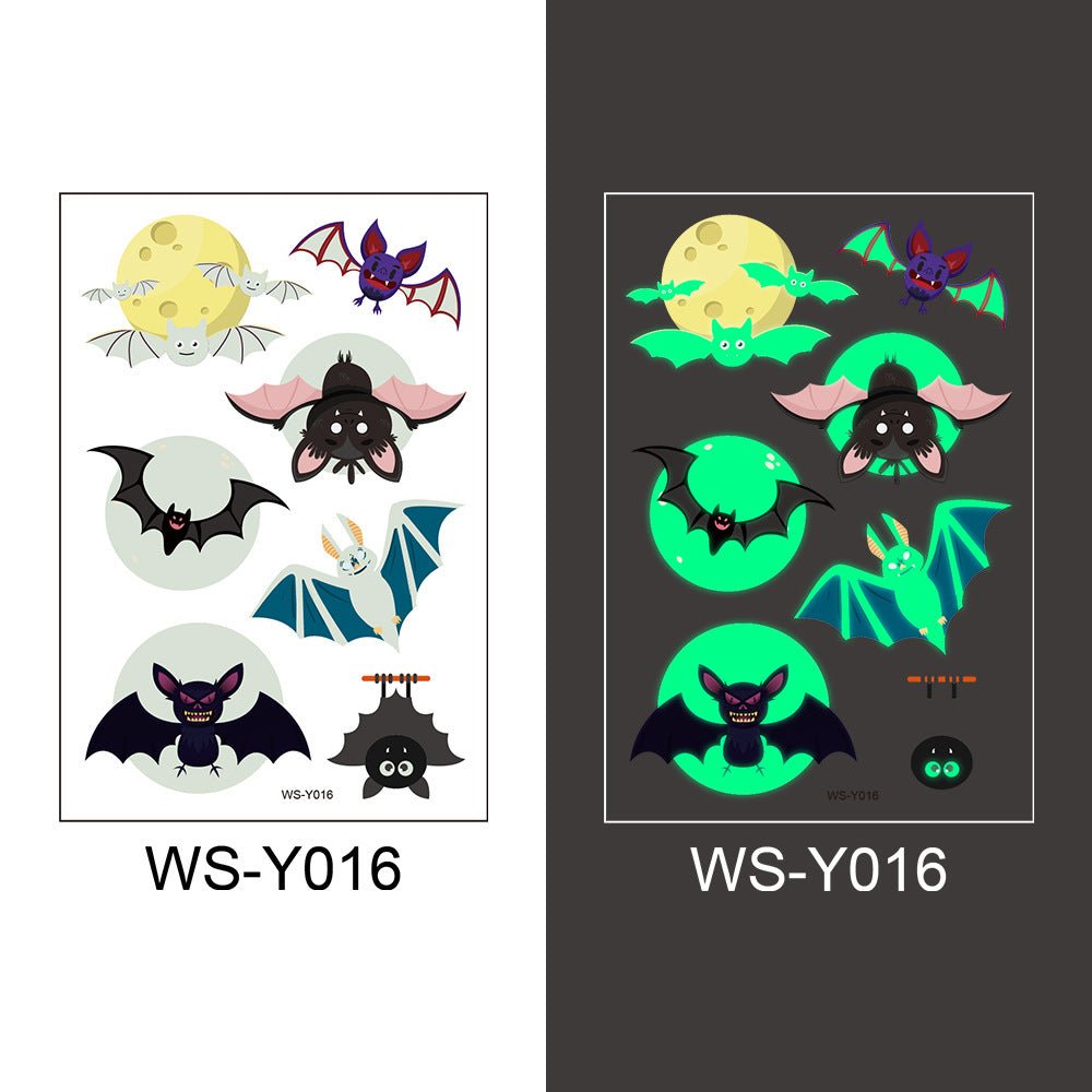 Halloween bat temporary tattoos
