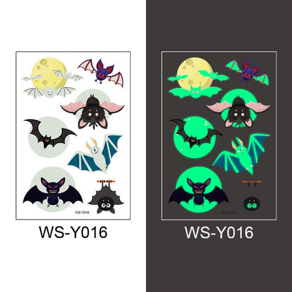 Halloween bat temporary tattoos