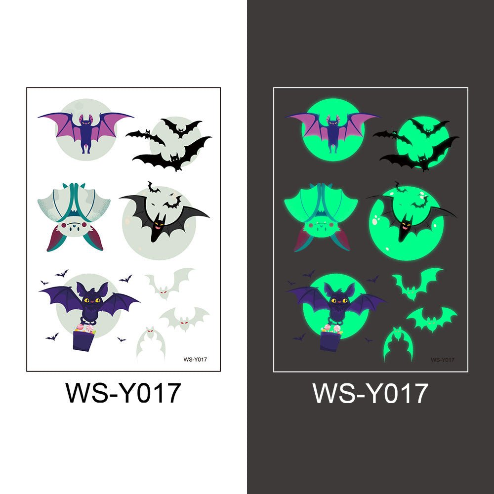 Halloween bat temporary tattoos