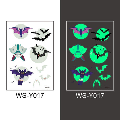 Halloween bat temporary tattoos