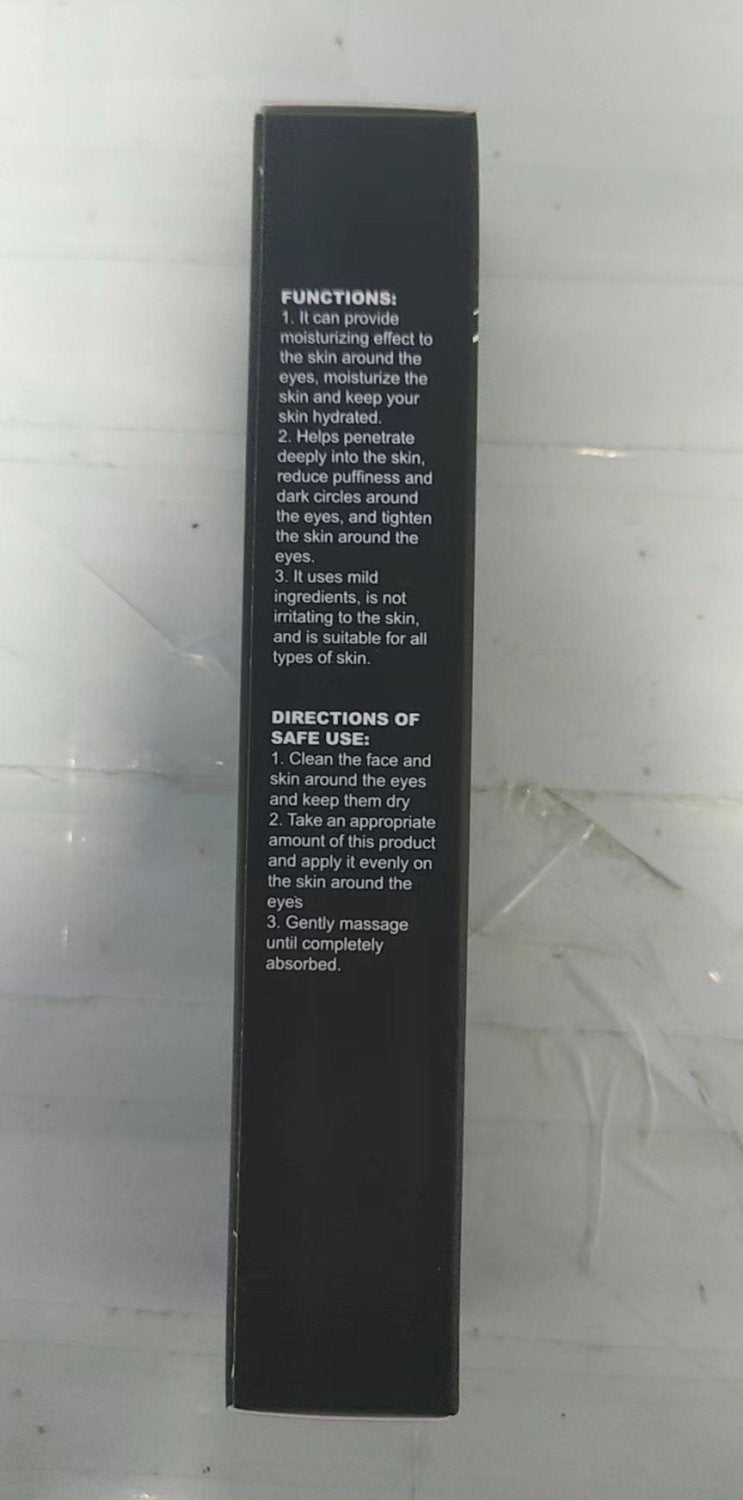 HOYGI eye moisturizer cream packaging showing moisturizing claims and directions for use