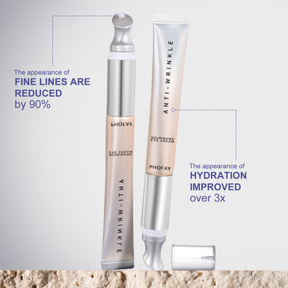 EELHOE retinol firming eye cream tube with metal applicator for eye area hydration