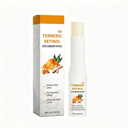 West Month turmeric retinol eye cream stick 5 g with turmeric packaging