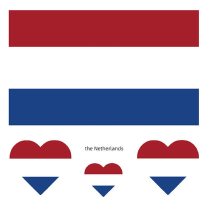 World flag face tattoos for international celebrations